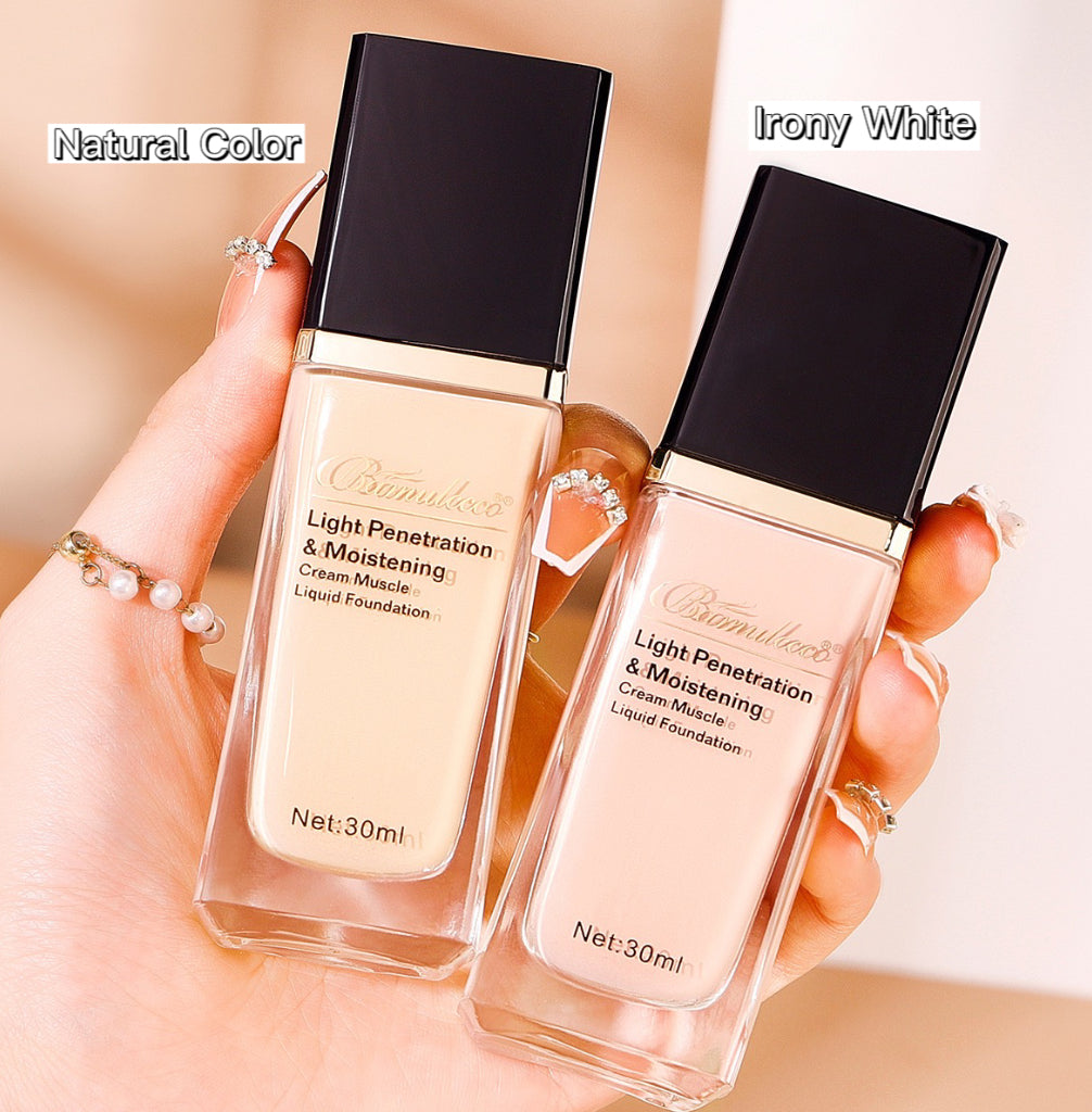 30ml Color Changing Liquid Foundation Oil-control Concealer Foundation Cream